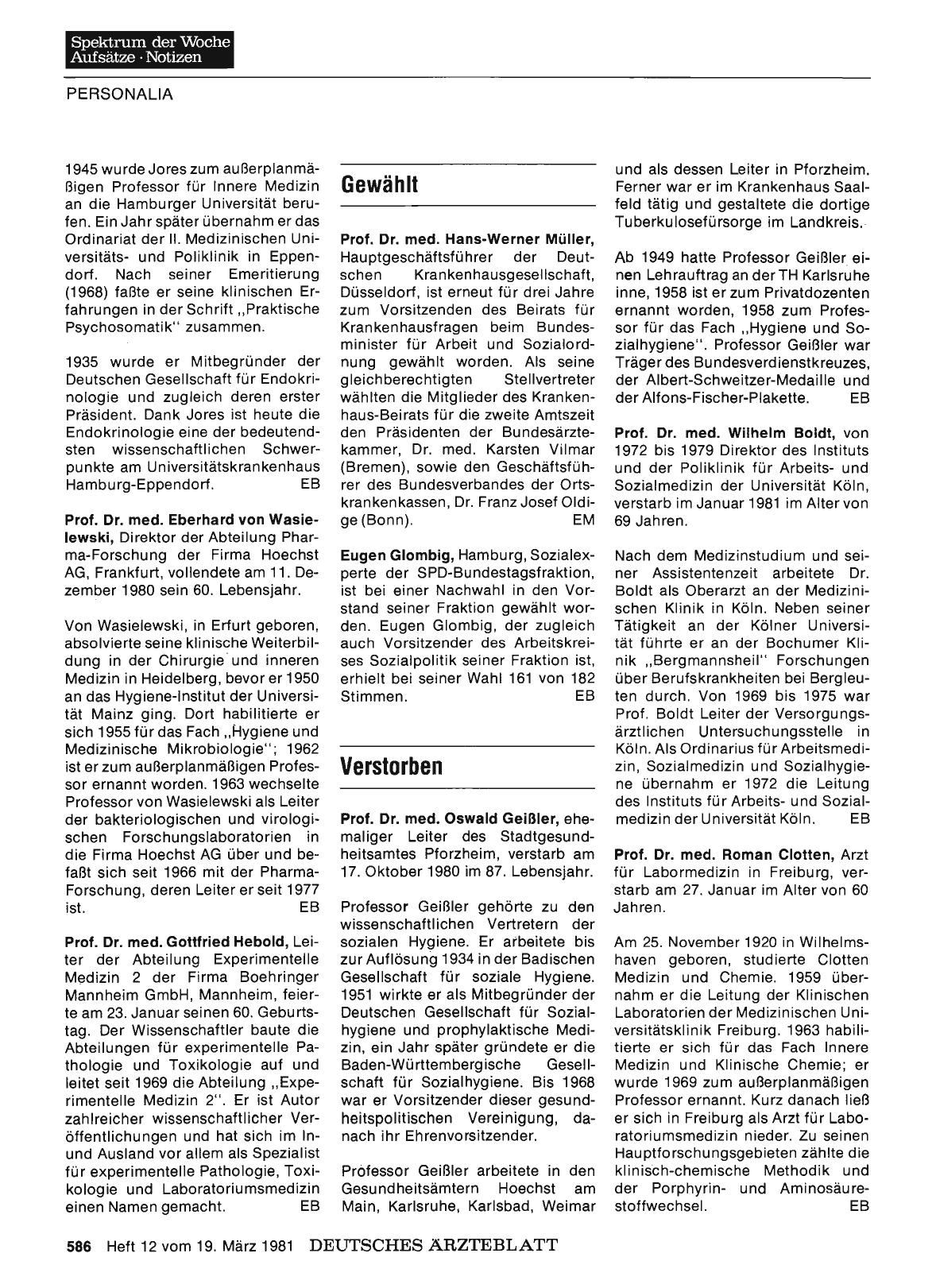 Vorschauseite 1: Verstorben