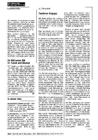 Vorschauseite 1: In einem Satz: Angestellten-Gewerkschaft/Krebsregister