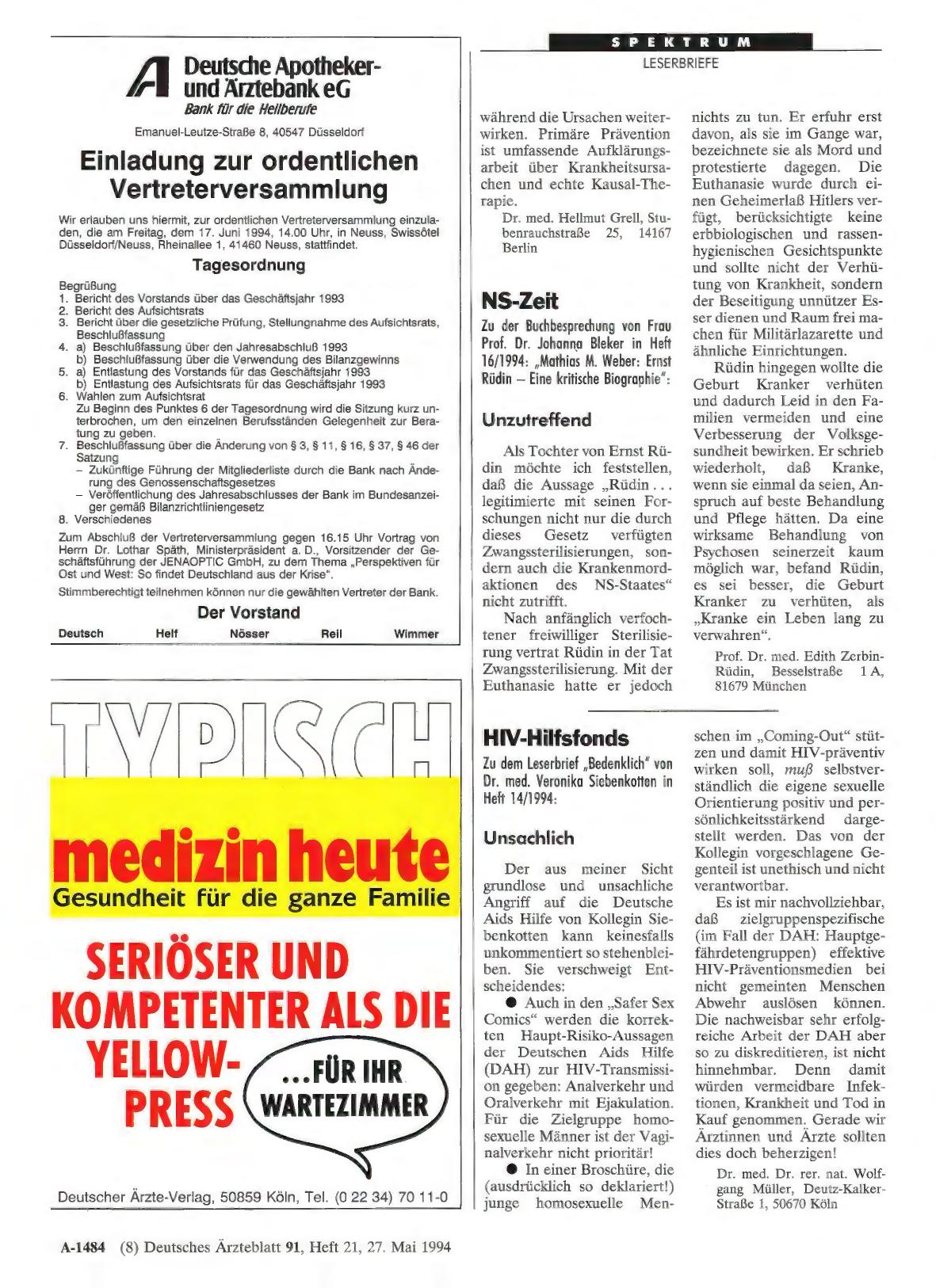 Vorschauseite 1: NS-Zeit: Unzutreffend