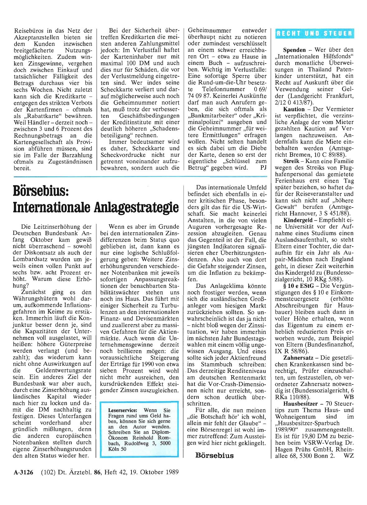 Vorschauseite 1: Recht und Steuer