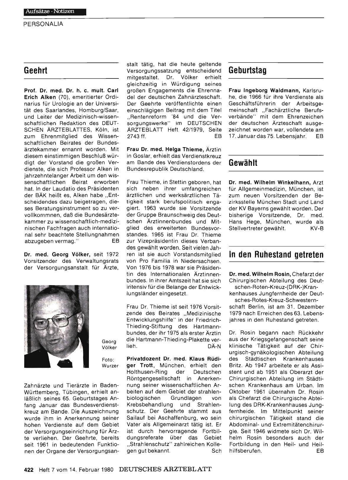 Vorschauseite 1: Geehrt