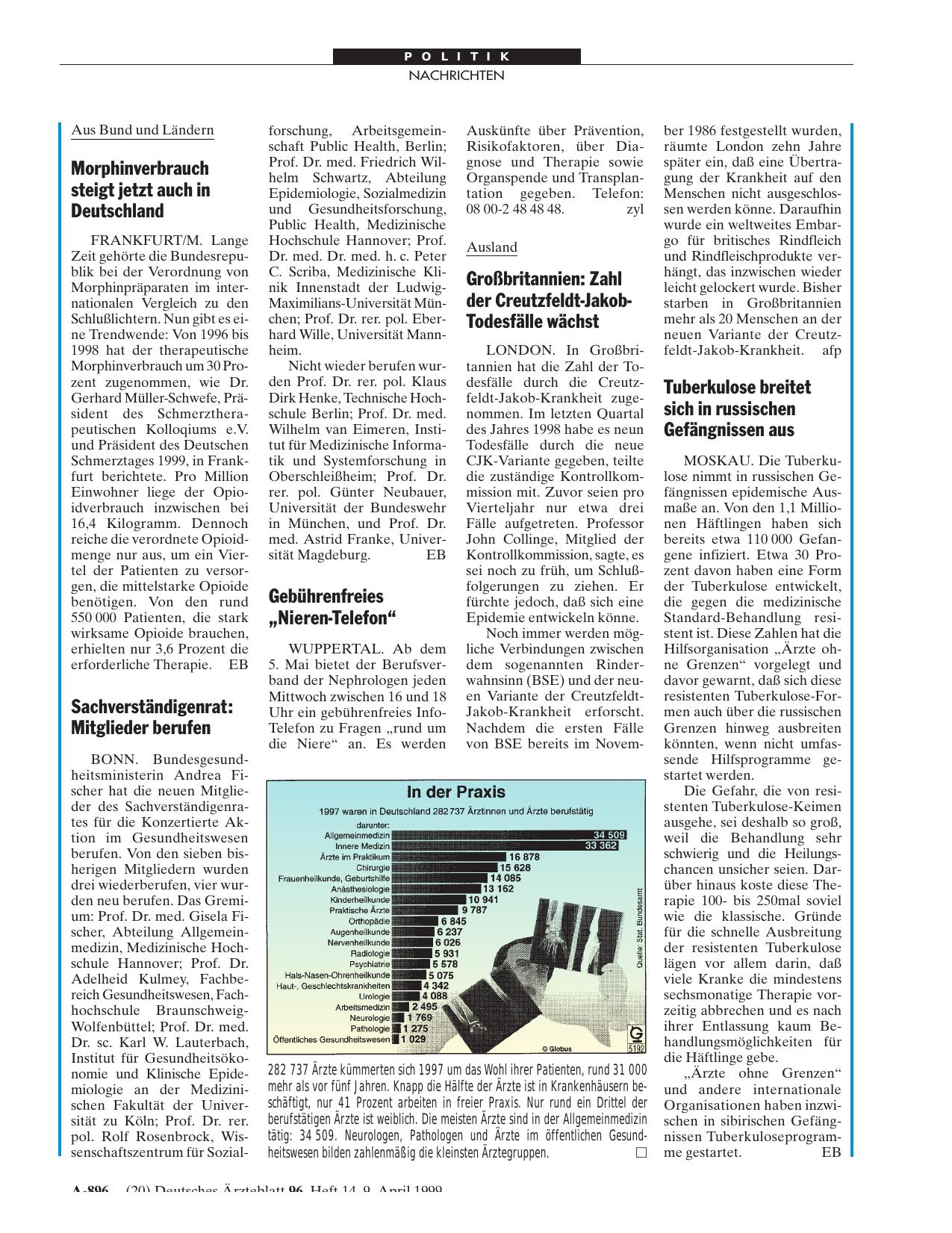Vorschauseite 1: Gebührenfreies „Nieren-Telefon“