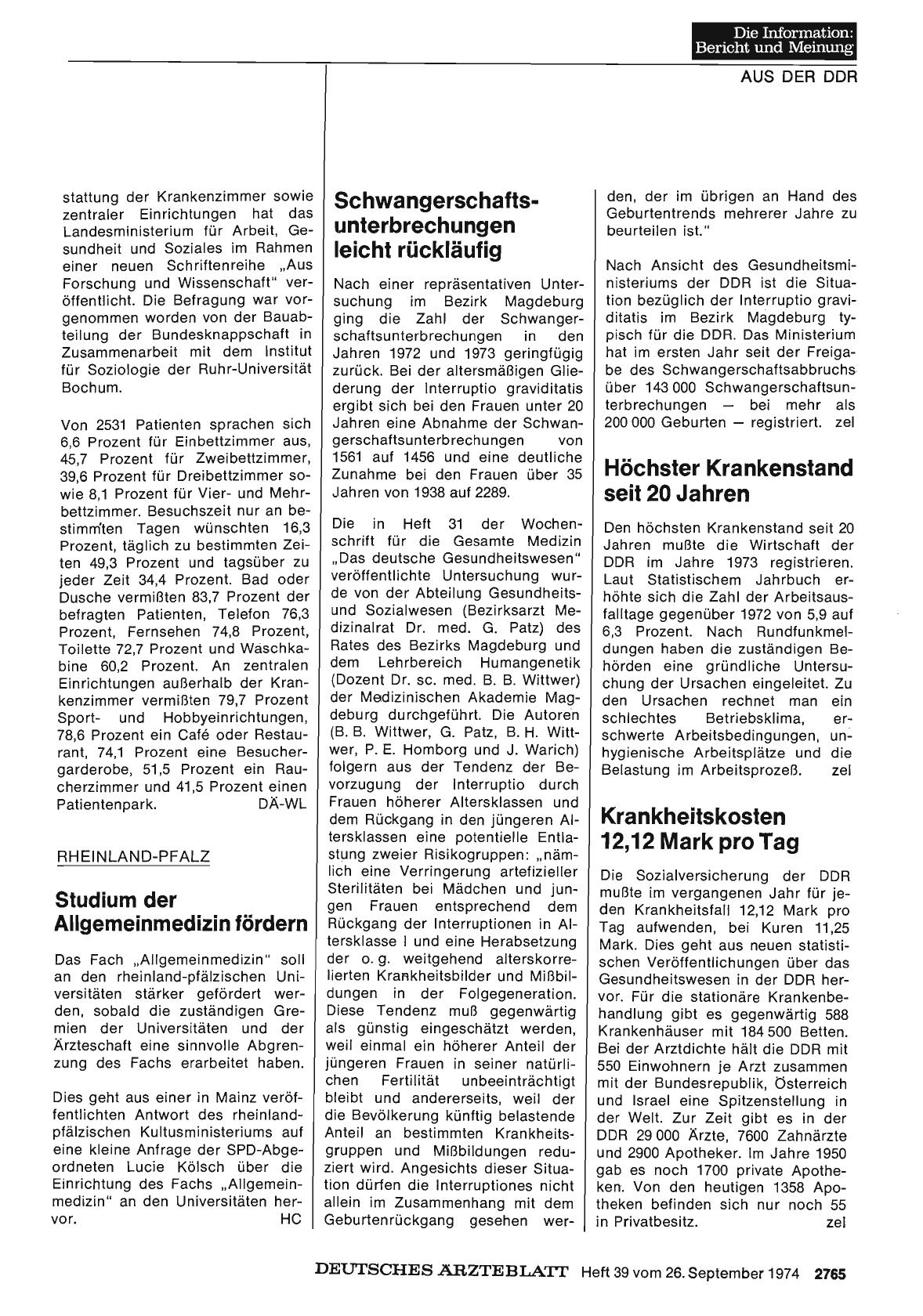 Vorschauseite 1: Höchster Krankenstand seit 20 Jahren