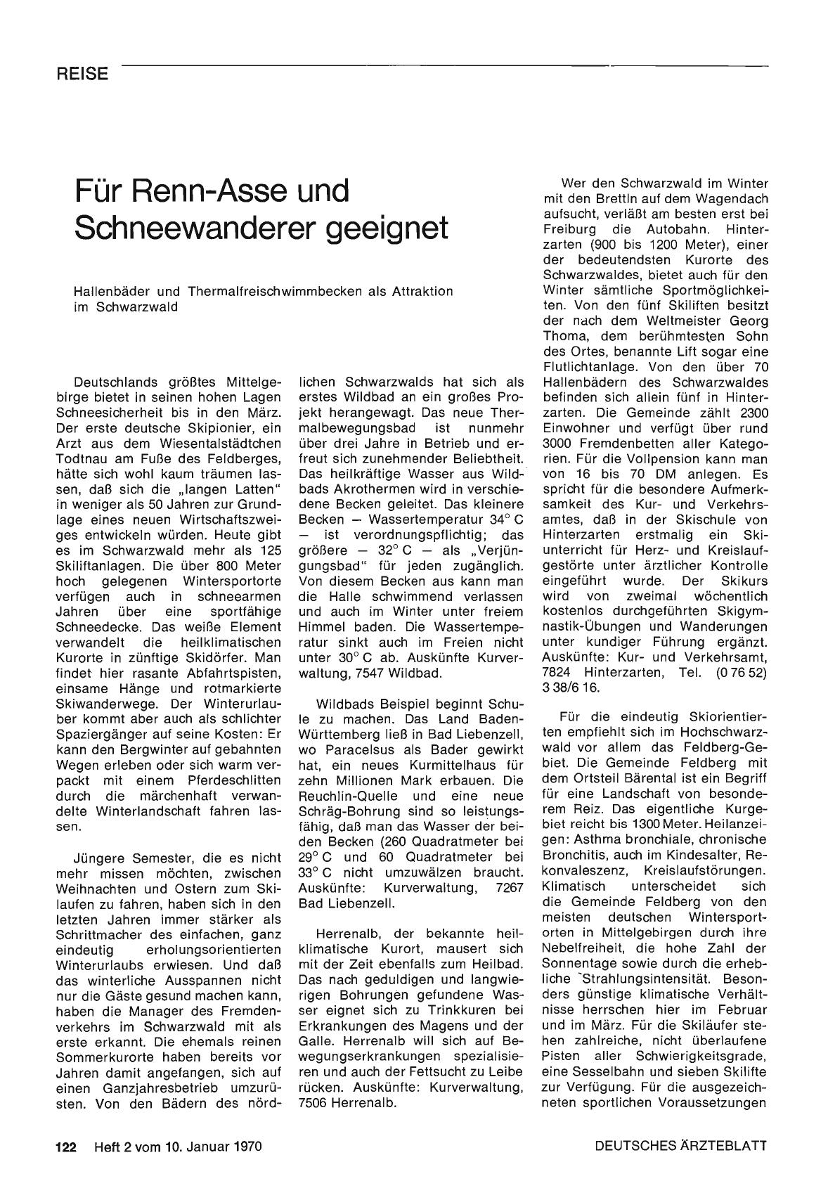 Vorschauseite 1: Für Renn-Asse und Schneewanderer geeignet