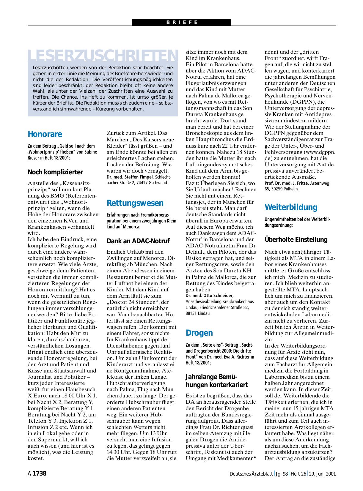 Vorschauseite 1: Weiterbildung: Überholte Einstellung