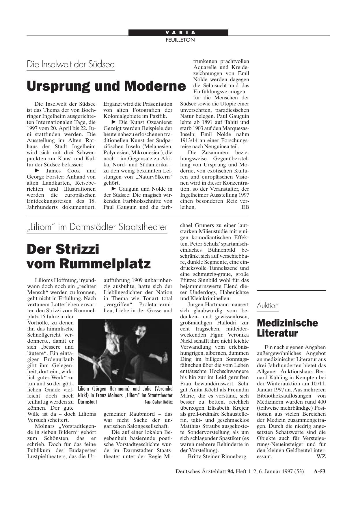 Vorschauseite 1: Auktion: Medizinische Literatur