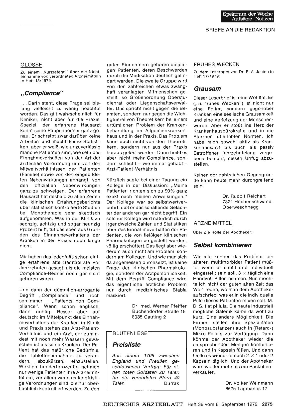 Vorschauseite 1: FRÜHES WECKEN: Grausam