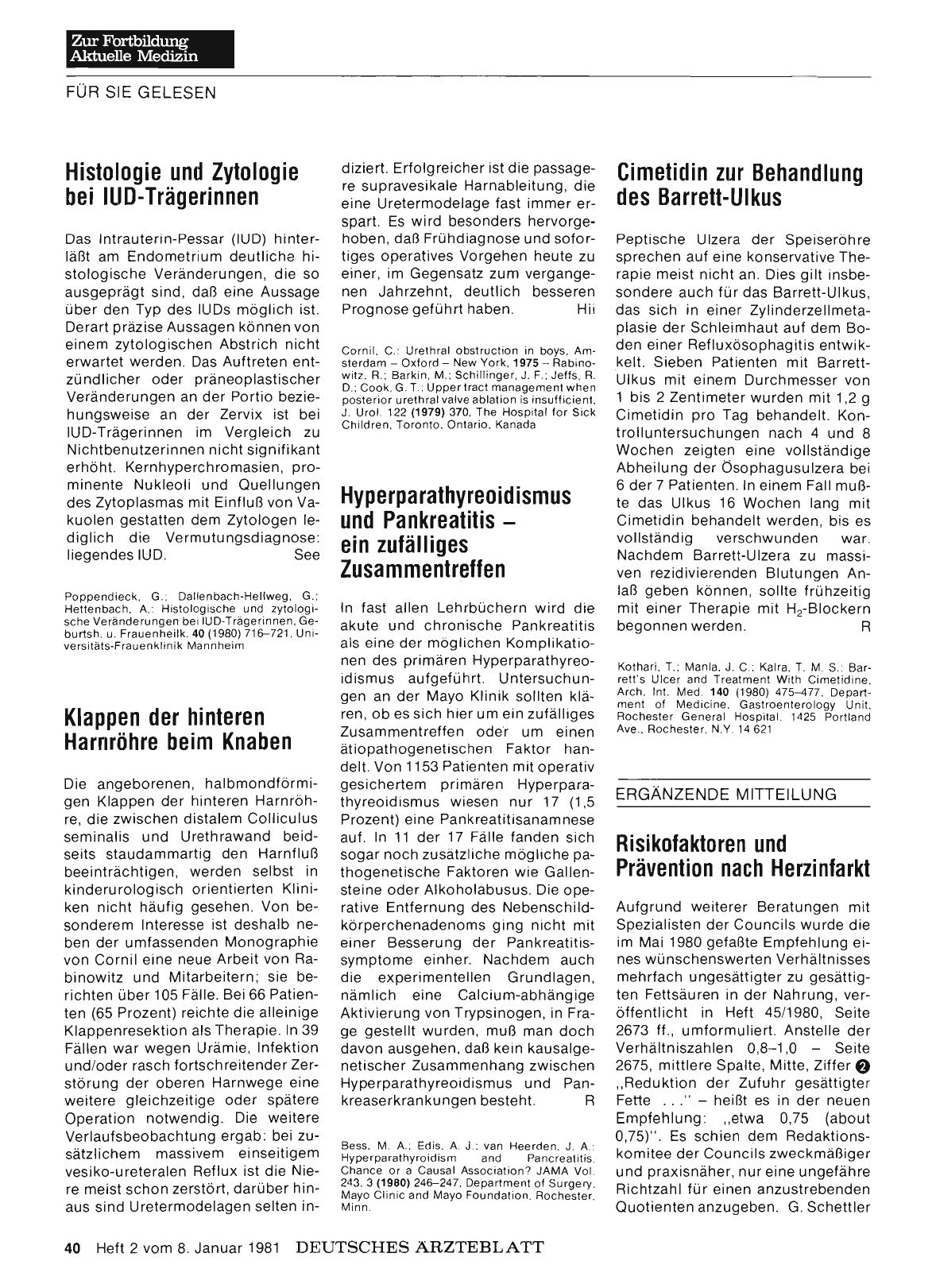 Vorschauseite 1: Histologie und Zytologie bei IUD-Trägerinnen