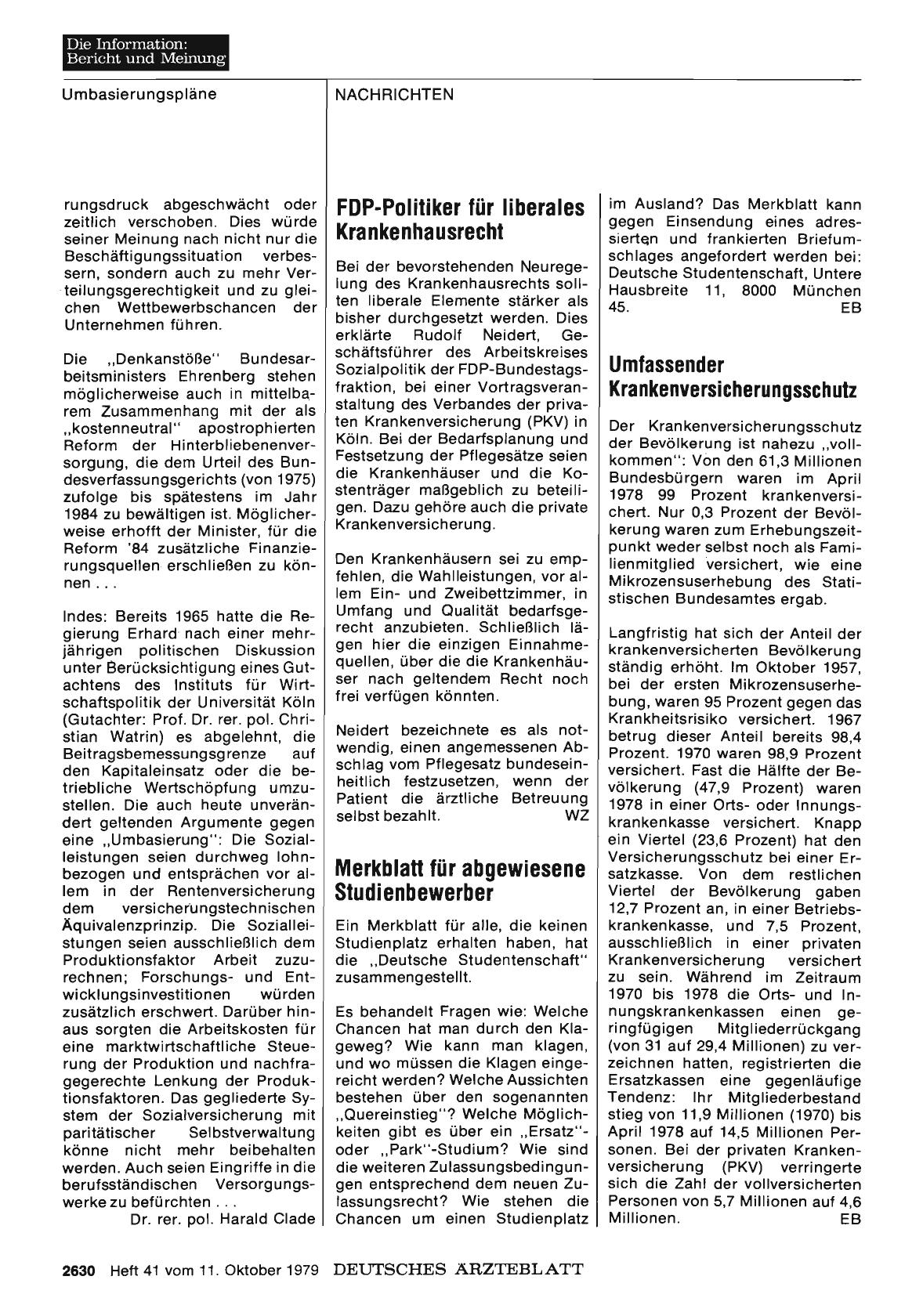 Vorschauseite 1: Umfassender Krankenversicherungsschutz
