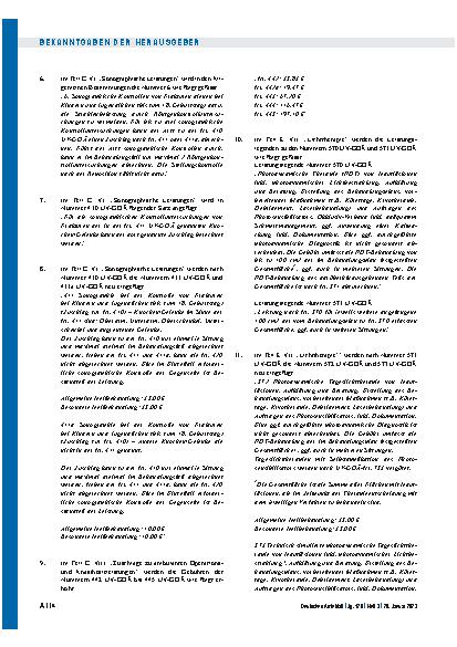 Vorschauseite 2: Beschlüsse der Ständigen Gebührenkommission nach § 52 des Vertrages Ärzte Unfallversicherungsträger