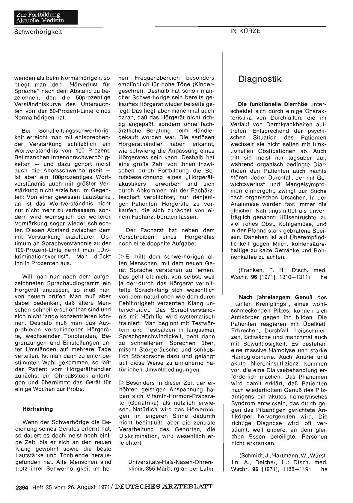 Vorschauseite 1: Diagnostik