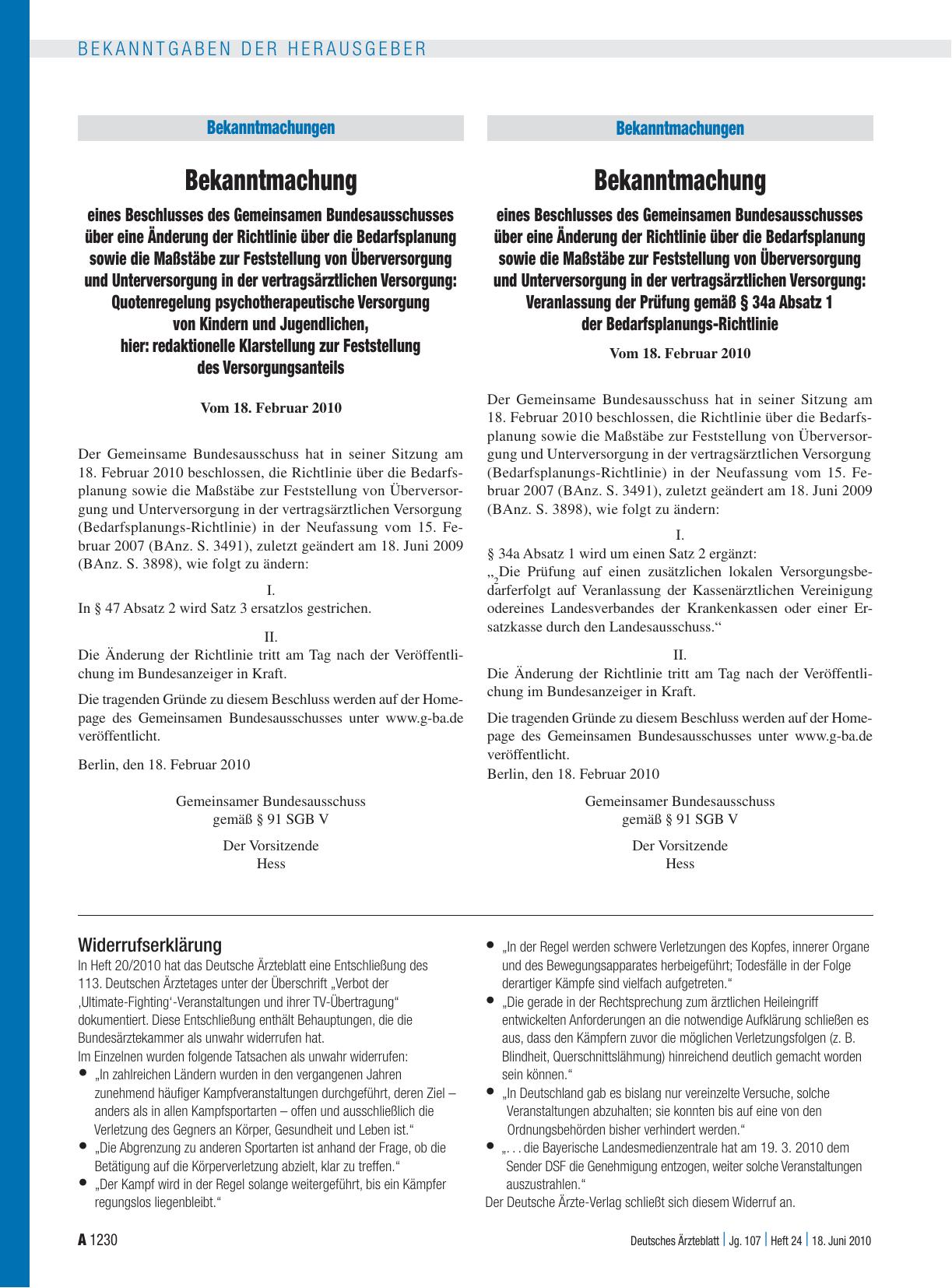 Vorschauseite 1: Widerrufserklärung