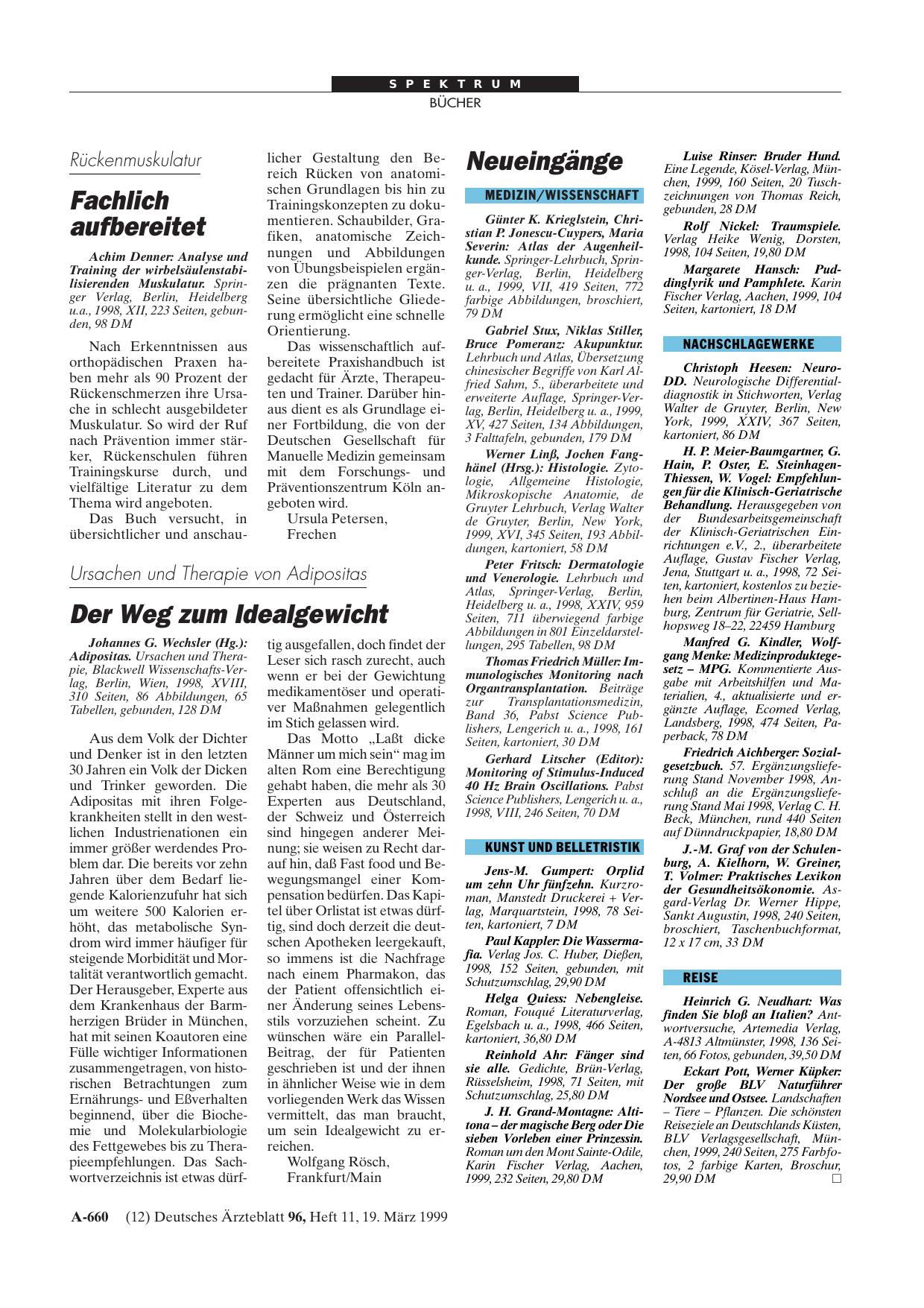 Vorschauseite 1: Adipositas. Ursachen und Therapie