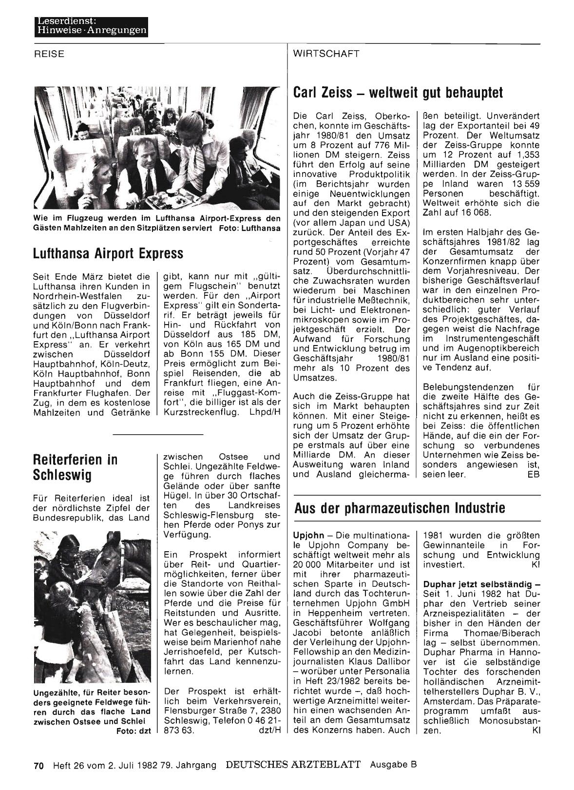 Vorschauseite 1: Aus der pharmazeutischen Industrie