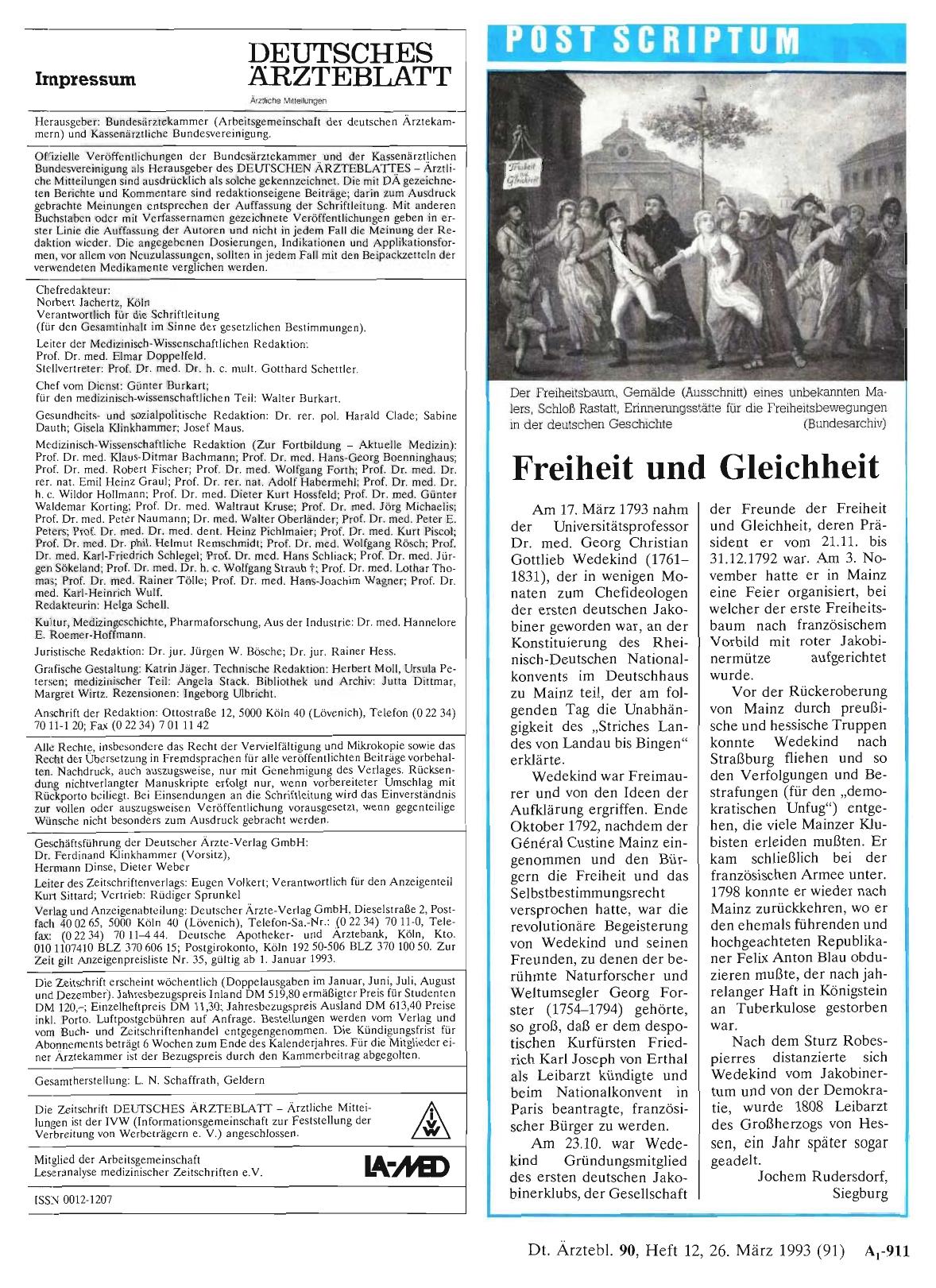 Vorschauseite 1: Freiheit und Gleichheit
