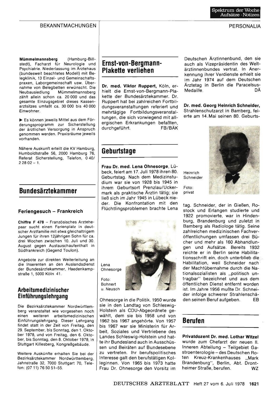 Vorschauseite 1: Berufen