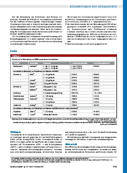 Vorschauseite 2: Beschluss des Gemeinsamen Bundesausschusses über eine Änderung der Arzneimittel-Richtlinie (AM-RL): Anlage IV – Therapiehinweis Alemtuzumab