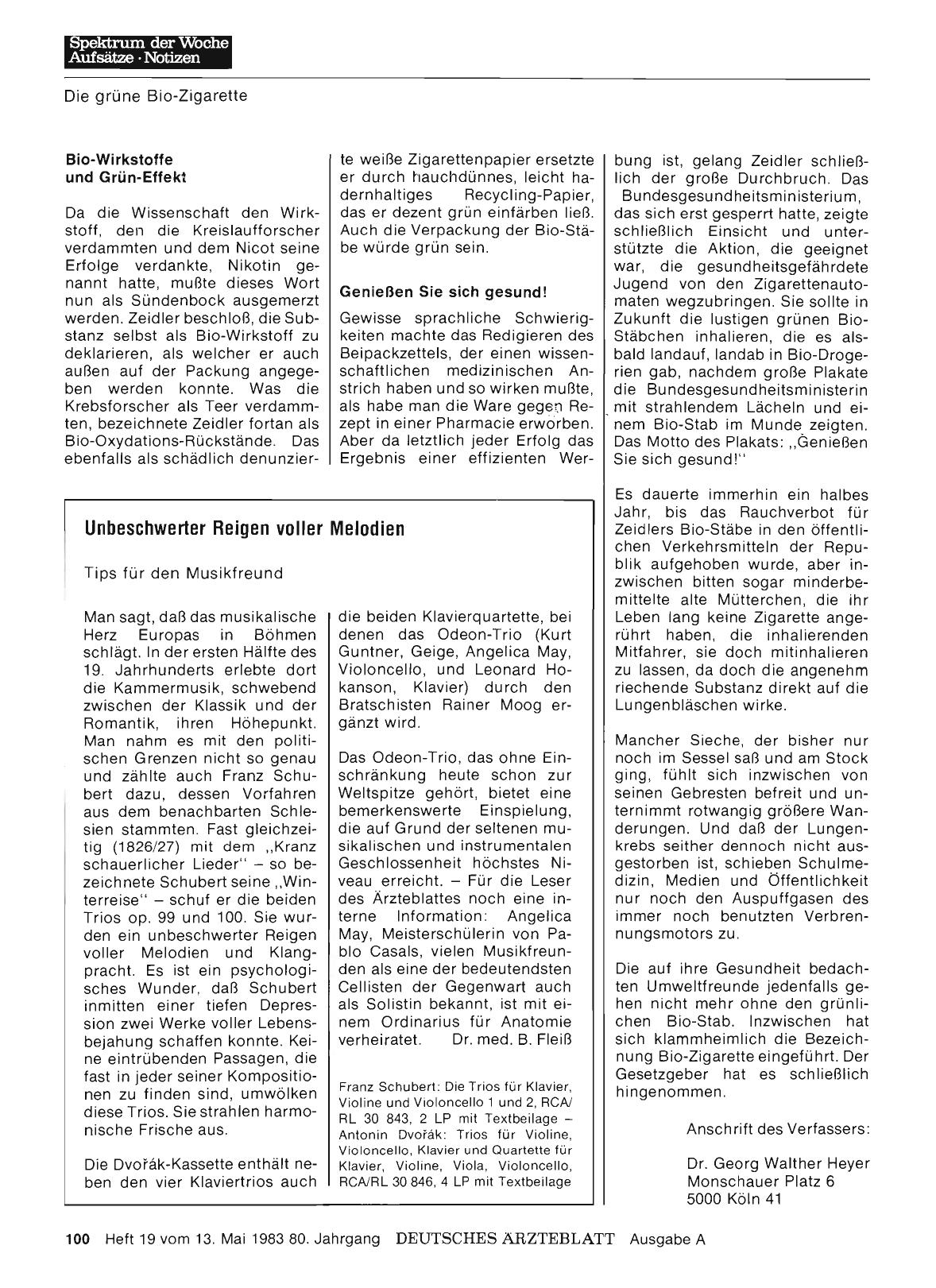 Vorschauseite 1: Unbeschwerter Reigen voller Melodien