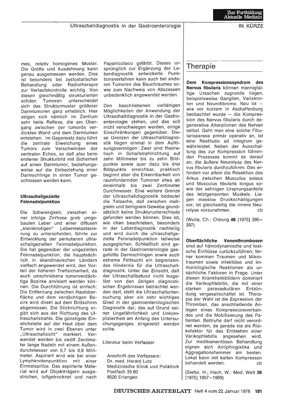 Vorschauseite 1: Therapie