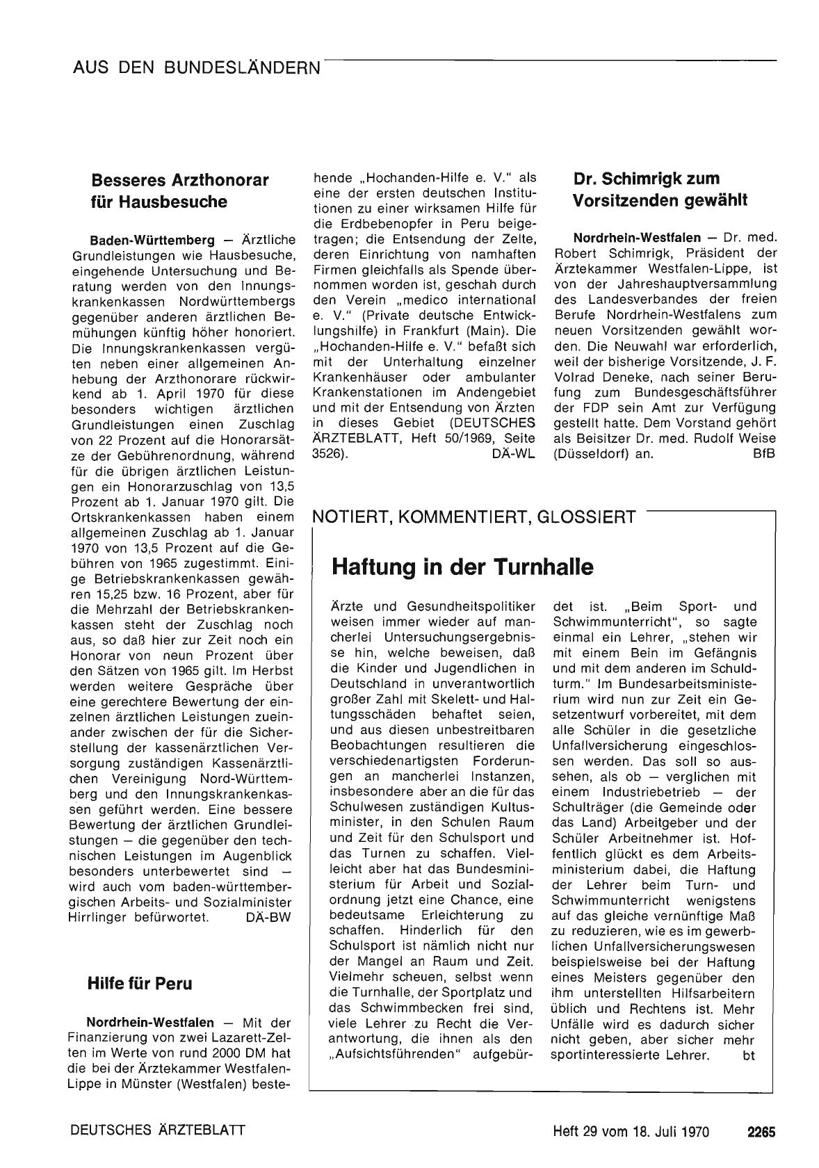 Vorschauseite 1: Hilfe für Peru