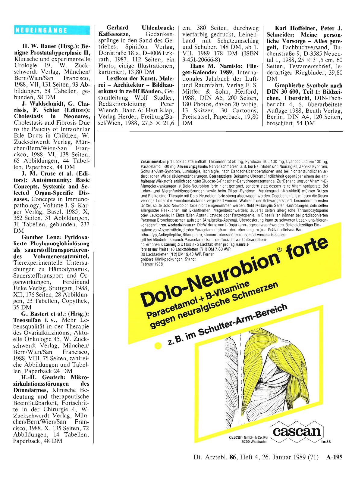 Vorschauseite 1: NEUEINGÄNGE