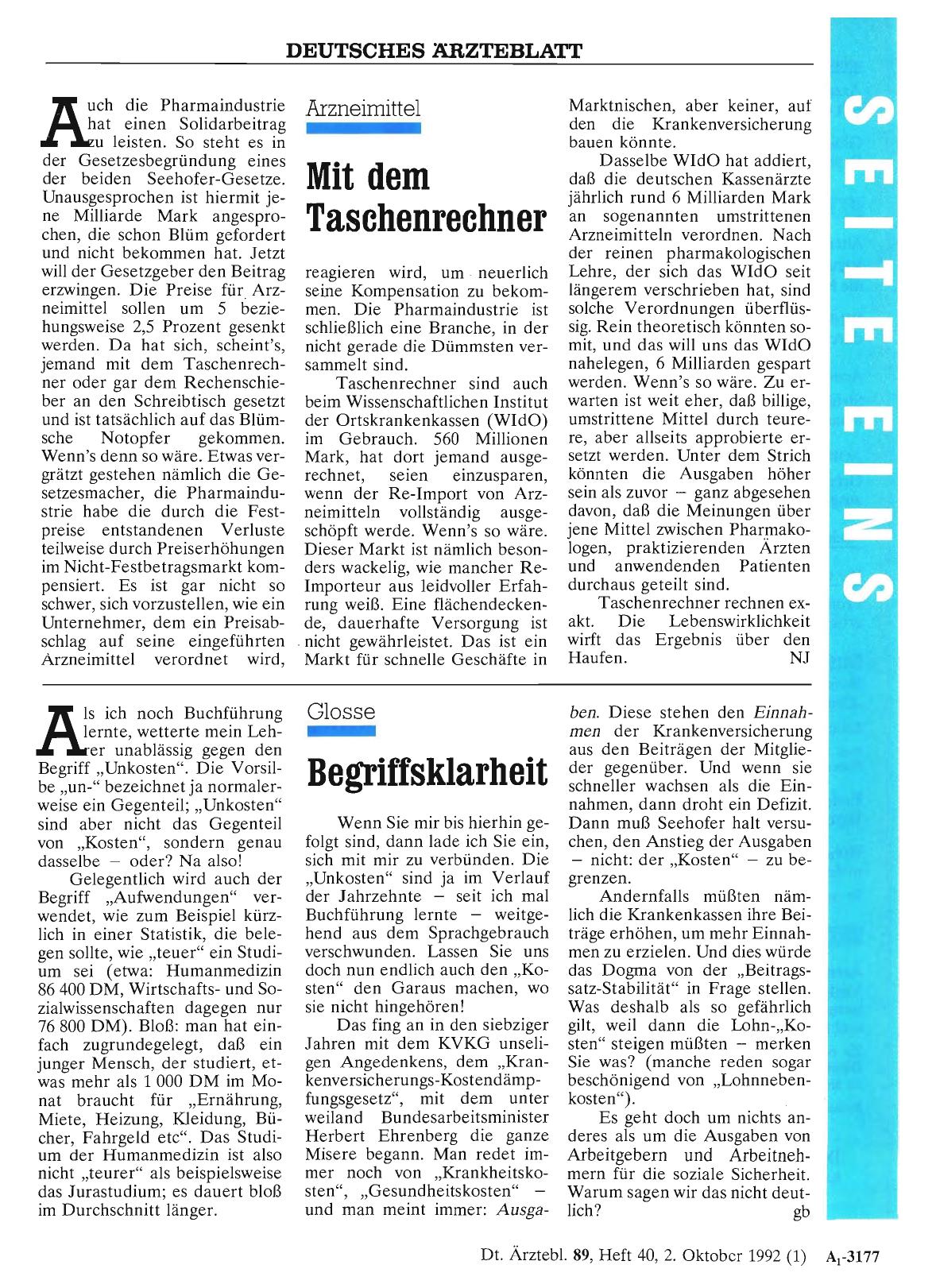 Vorschauseite 1: Arzneimittel: Mit dem Taschenrechner