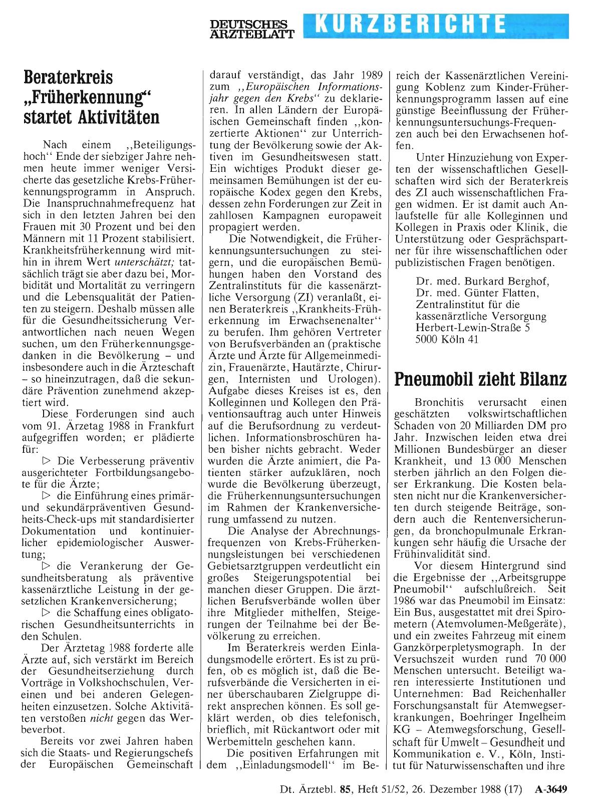 Vorschauseite 1: Pneumobil zieht Bilanz
