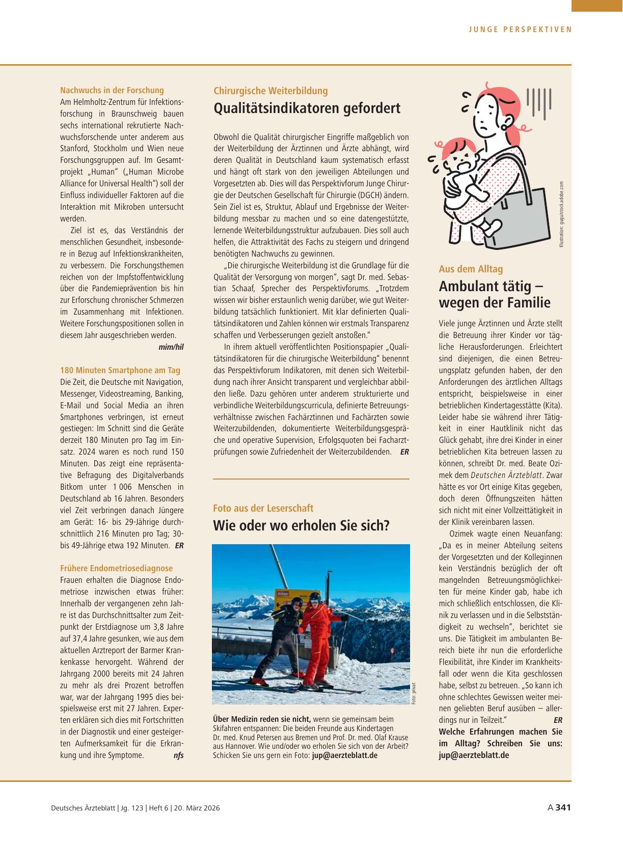 Vorschauseite 1: Foto aus der Leserschaft: Wie oder wo erholen Sie sich ?