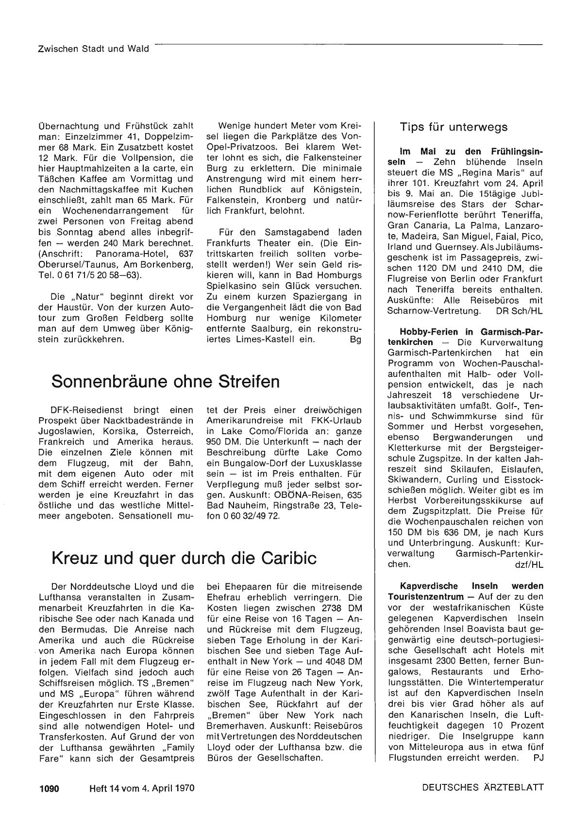 Vorschauseite 1: Tips für unterwegs