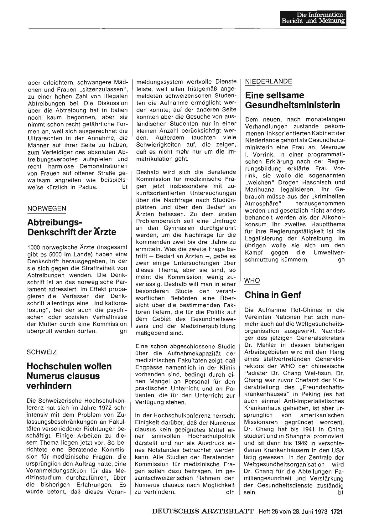 Vorschauseite 1: Schweiz: Hochschulen wollen Numerus clausus verhindern