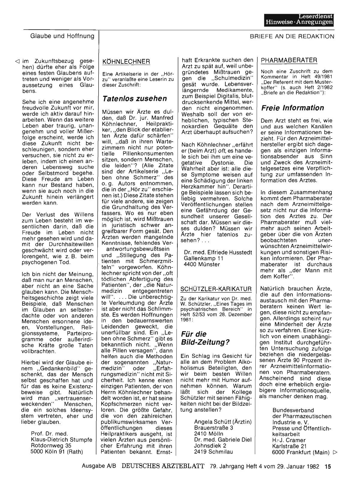 Vorschauseite 1: SCHÜTZLER-KARIKATUR: Für die Bild-Zeitung?