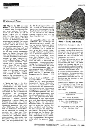 Vorschauseite 1: Routen und Ziele