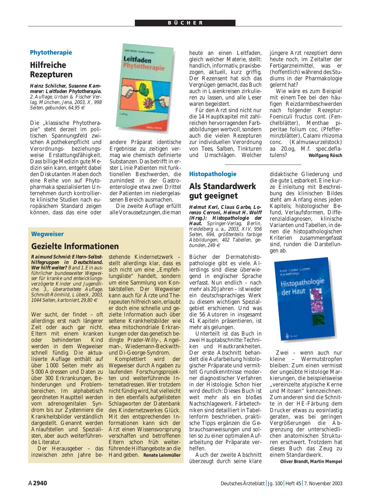 Vorschauseite 1: Histopathologie der Haut
