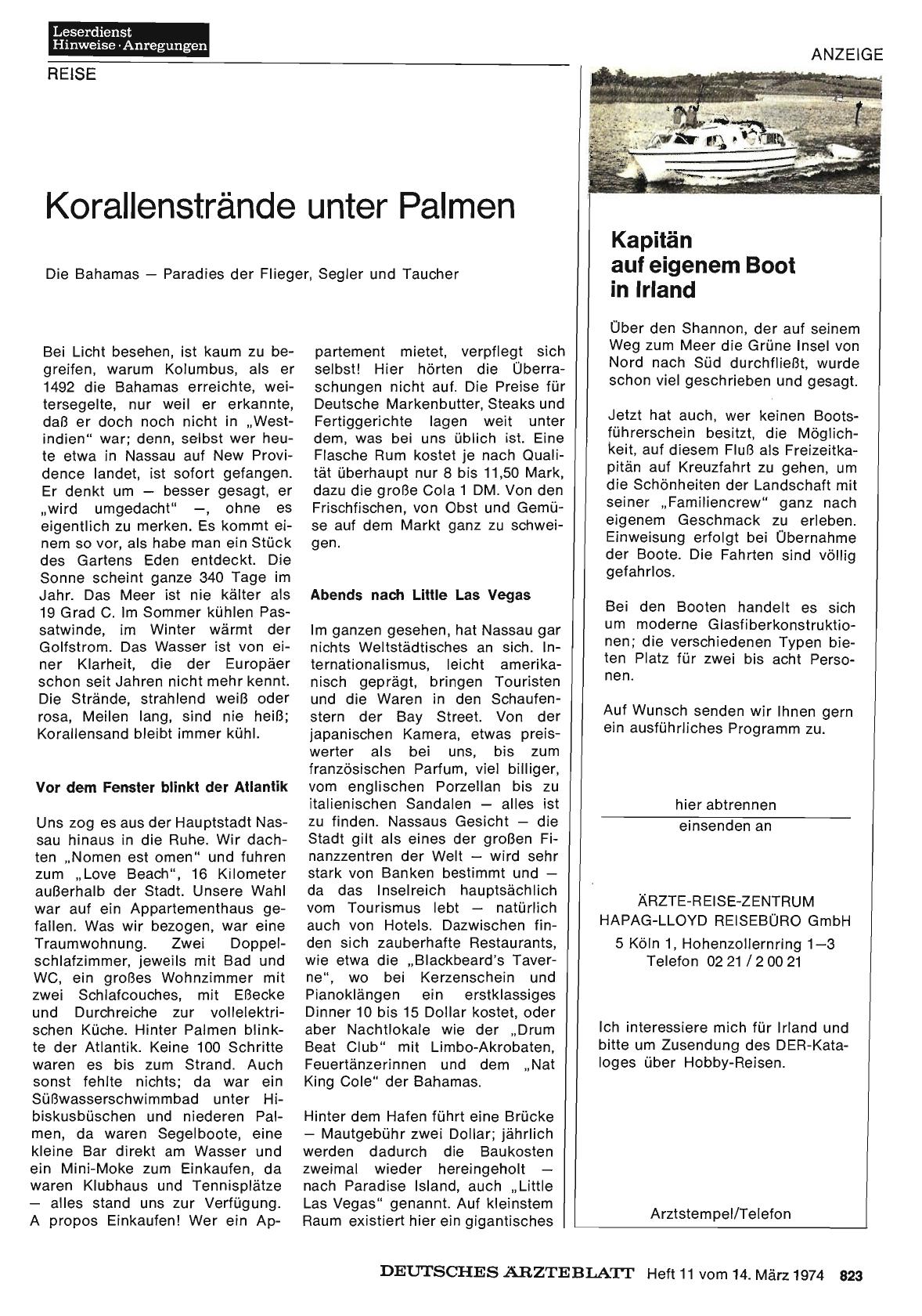 Vorschauseite 1: Korallenstrände unter Palmen
