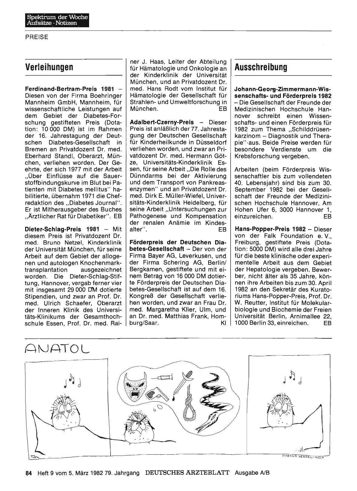Vorschauseite 1: Ausschreibung