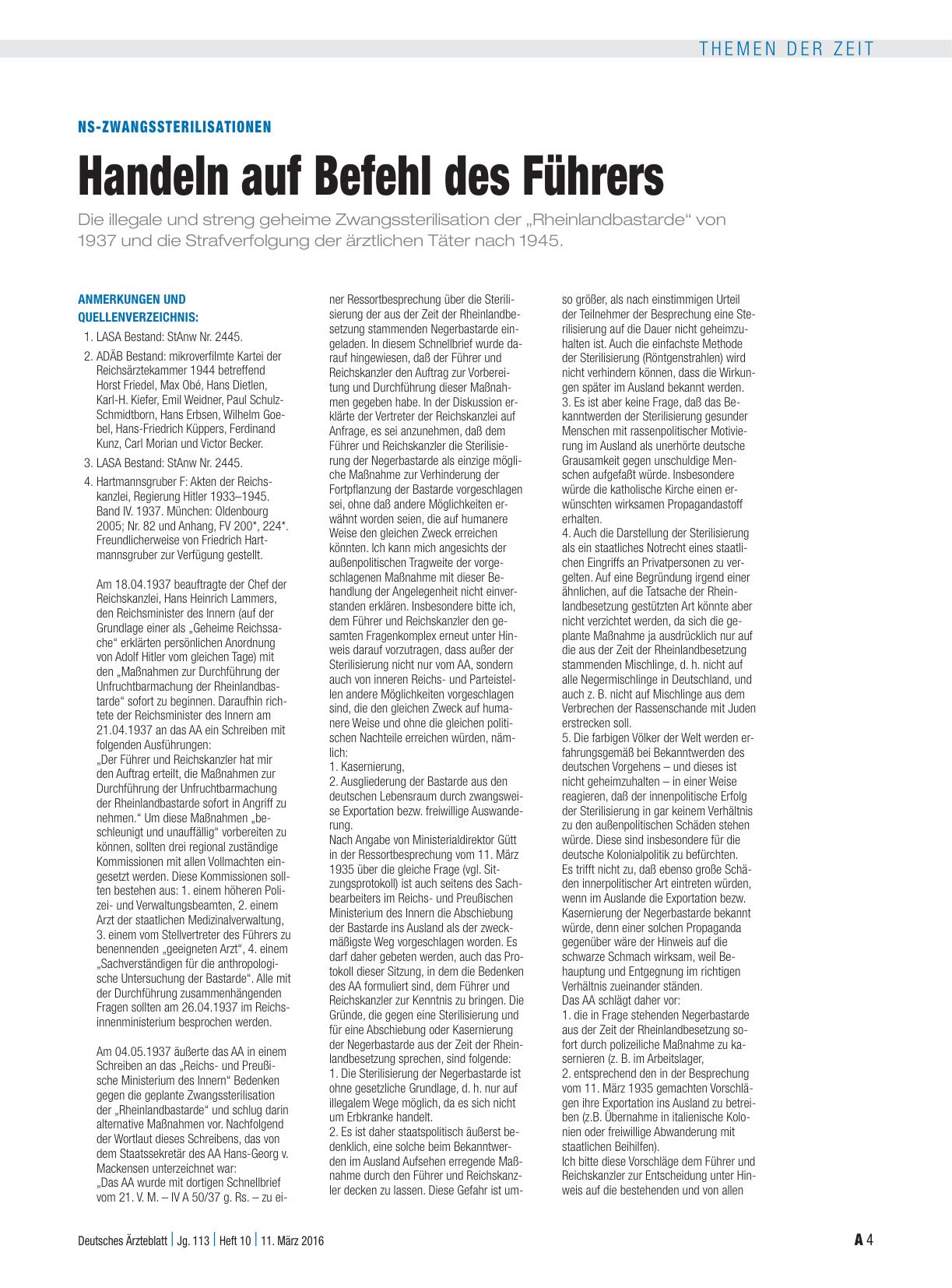 Vorschauseite 4: NS-Zwangssterilisationen: Handeln auf Befehl des Führers