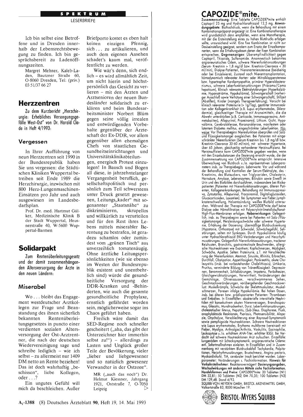 Vorschauseite 1: Solidarpakt: Miserabel