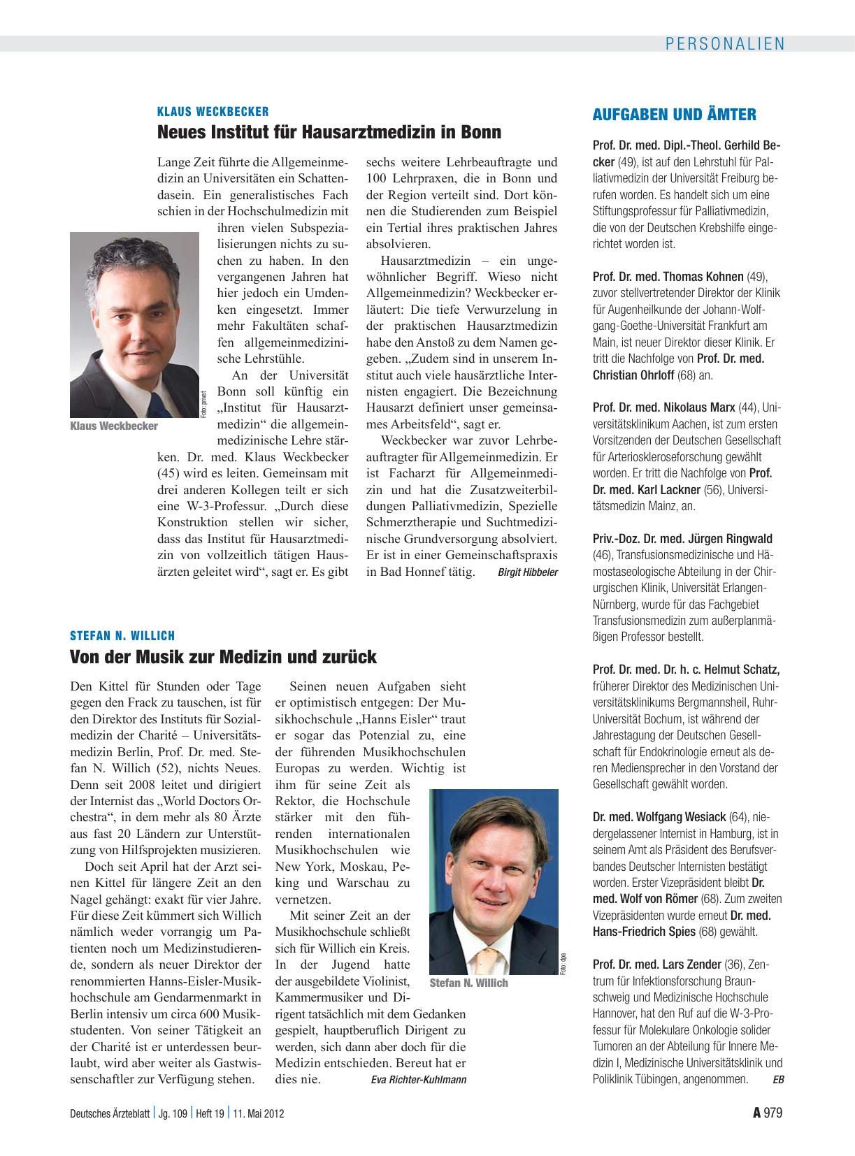 Vorschauseite 1: Aufgaben und Ämter