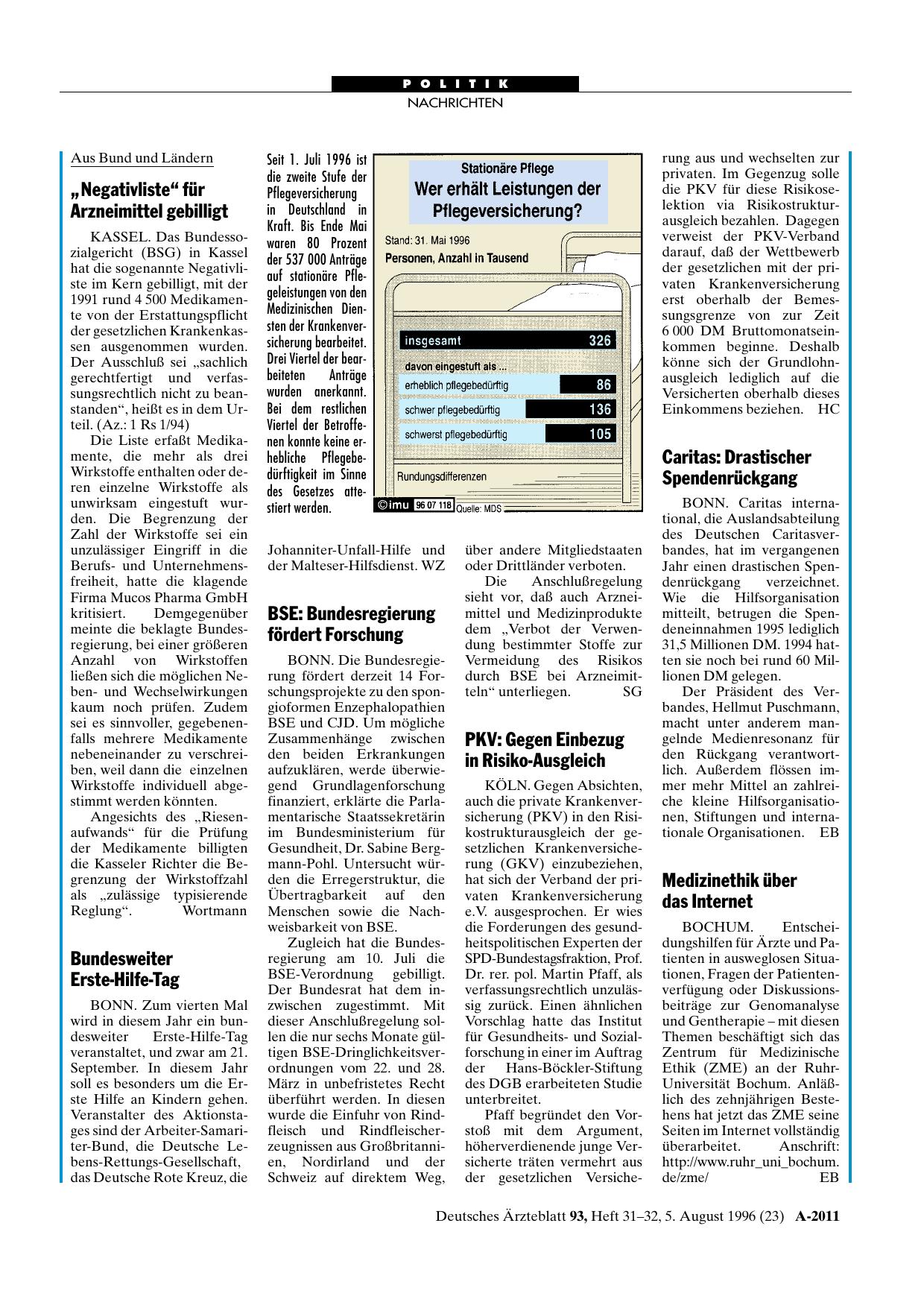 Vorschauseite 1: PKV: Gegen Einbezug in Risiko-Ausgleich