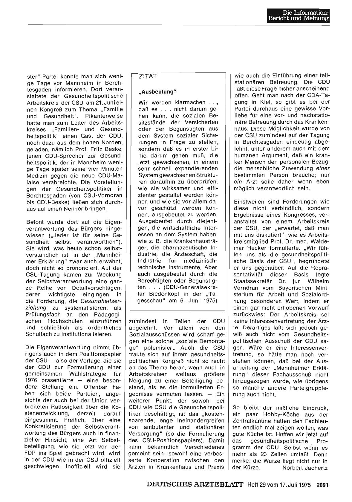 Vorschauseite 1: „Ausbeutung“