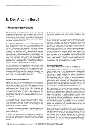Vorschauseite 1: E. Der Arzt im Beruf