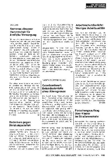 Vorschauseite 1: Baden-Württemberg: Arbeitsschutzbericht: Weniger Arbeitsunfälle