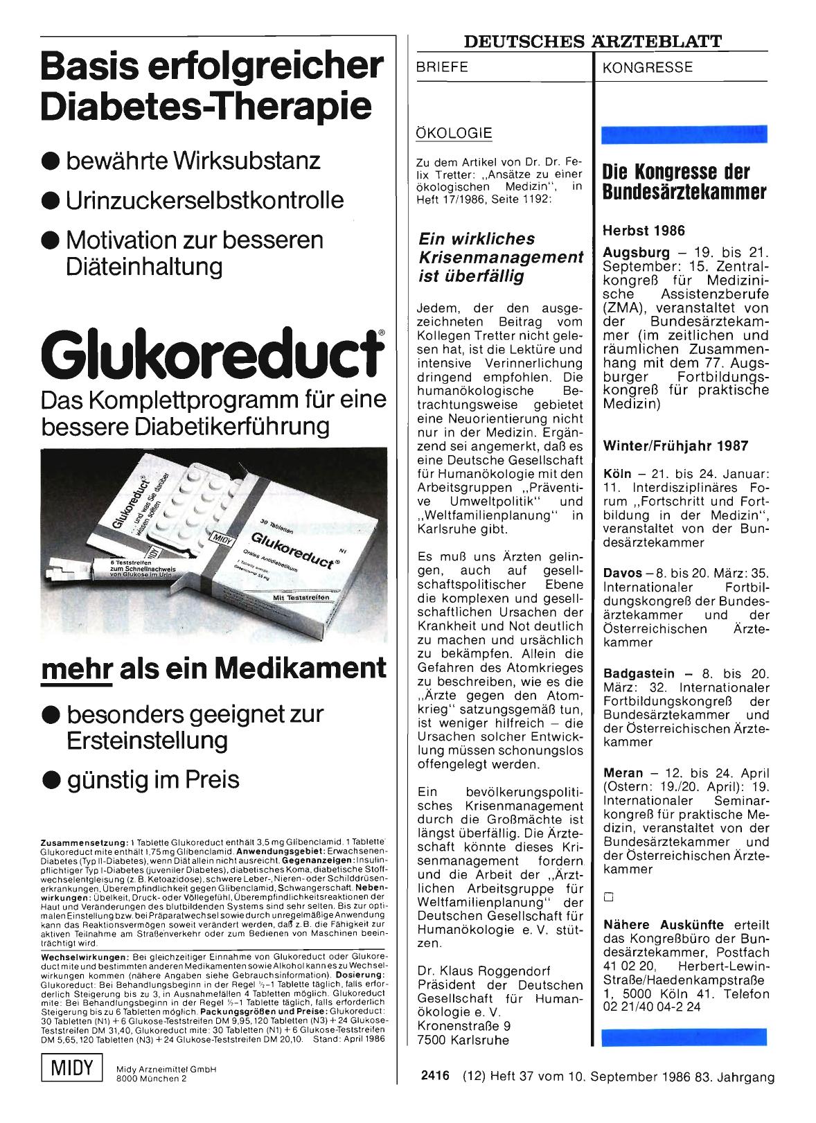 Vorschauseite 1: ÖKOLOGIE: Ein wirkliches Krisenmanagement ist überfällig