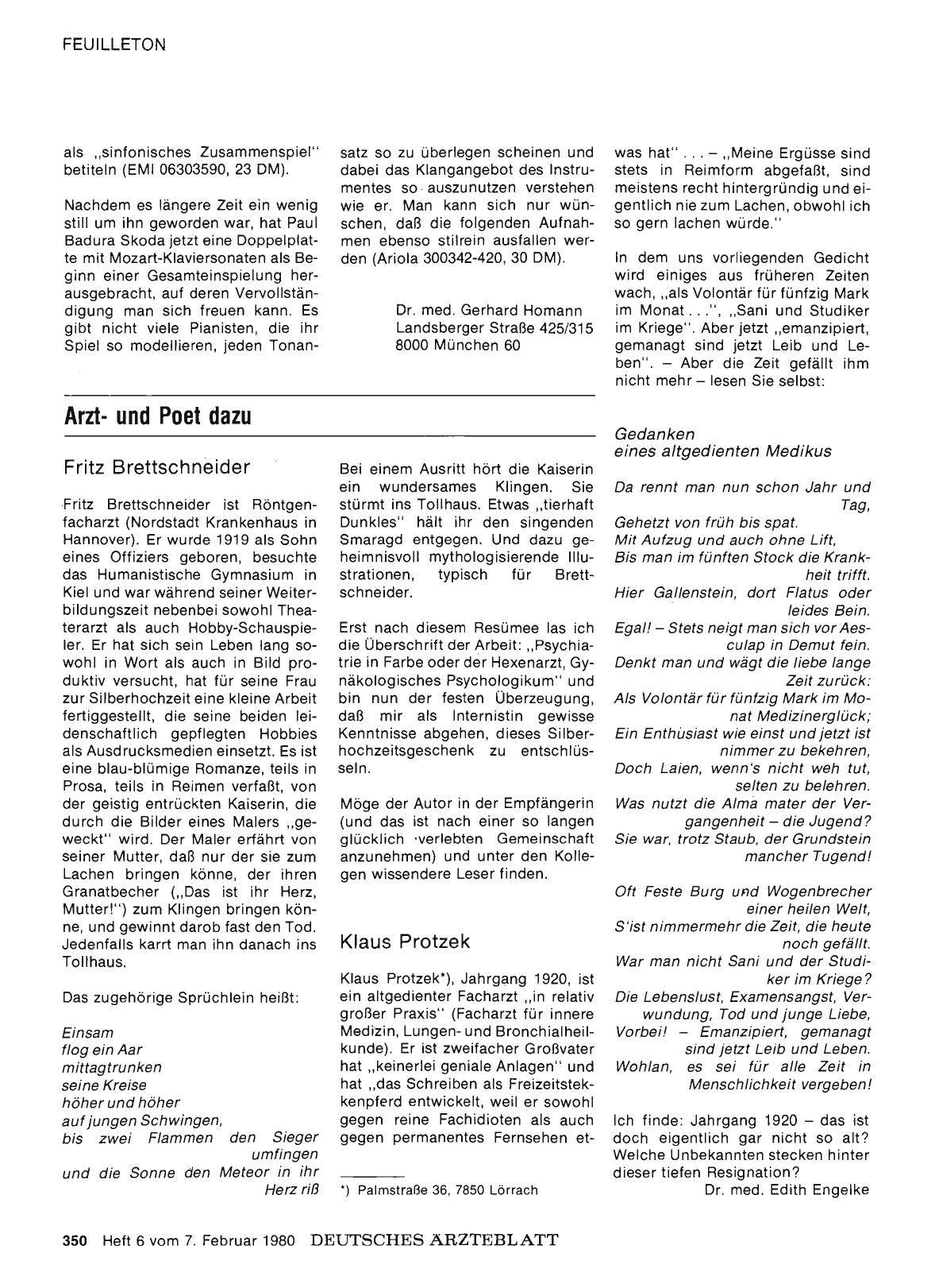 Vorschauseite 1: Fritz Brettschneider
