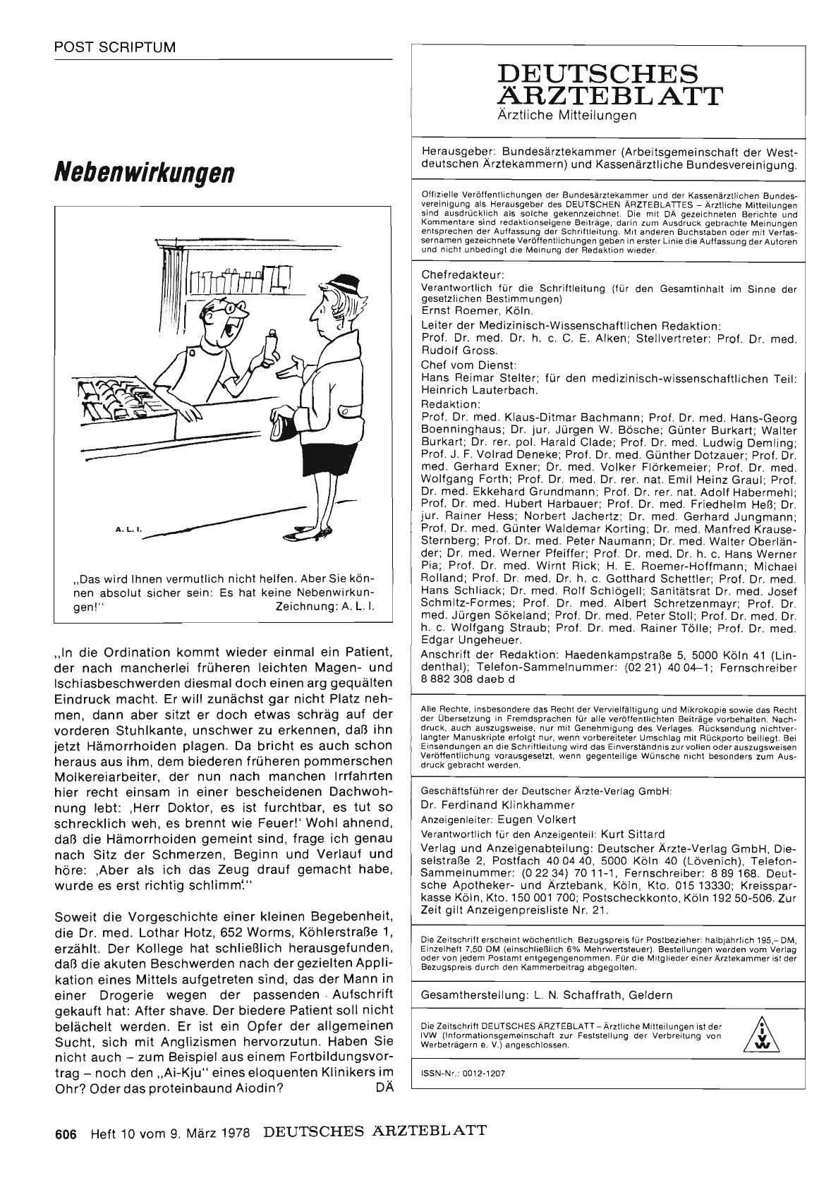 Vorschauseite 1: Nebenwirkungen