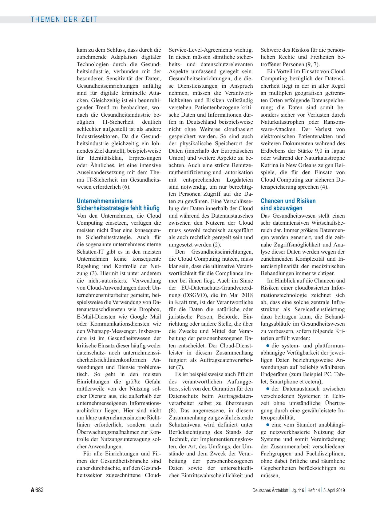 Vorschauseite 3: Cloud Computing im Gesundheitswesen: Mehr Chancen als Risiken