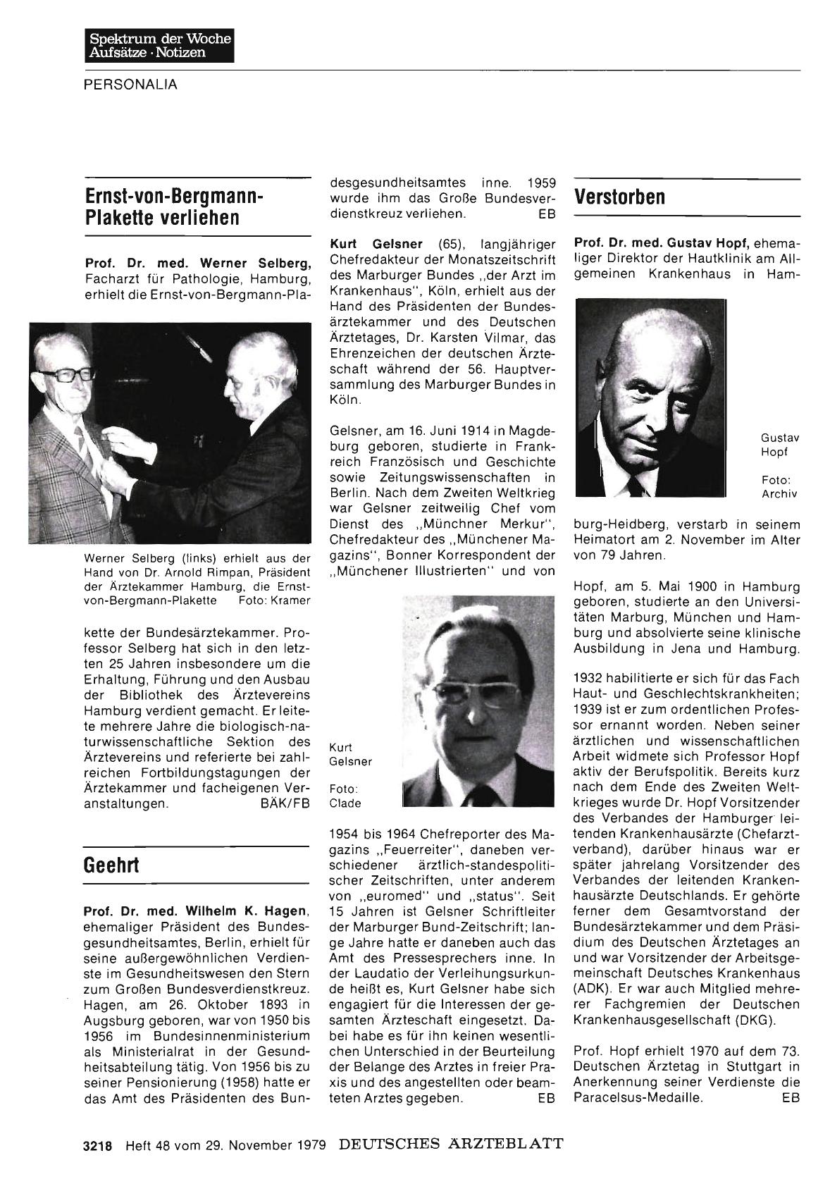 Vorschauseite 1: Verstorben