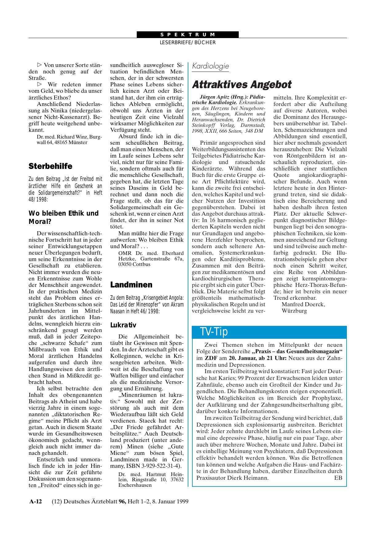 Vorschauseite 1: „Praxis - das Gesundheitsmagazin„