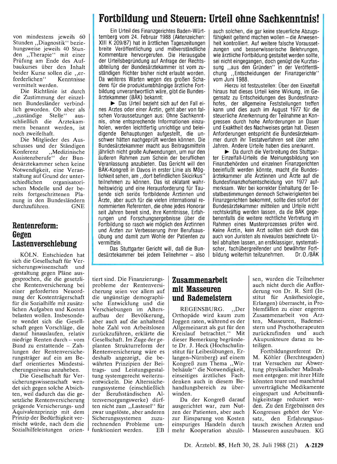 Vorschauseite 1: Rentenreform: Gegen Lastenverschiebung
