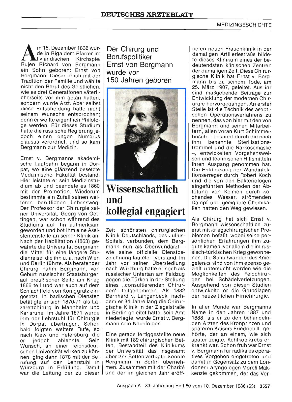 Vorschauseite 1: Wissenschaftlich und kollegial engagiert